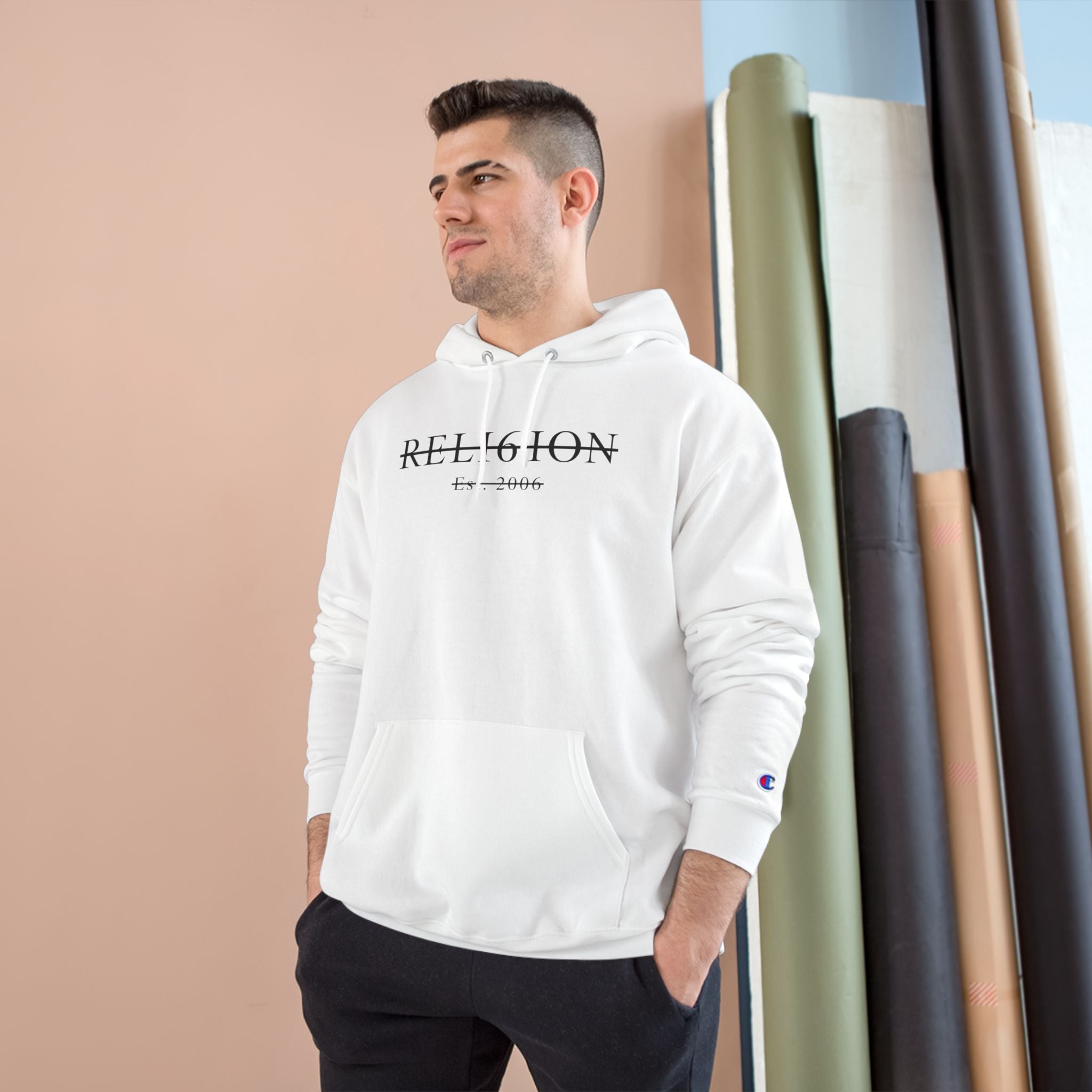 "But When You Pray" White Hoodie ~ Reli6ion