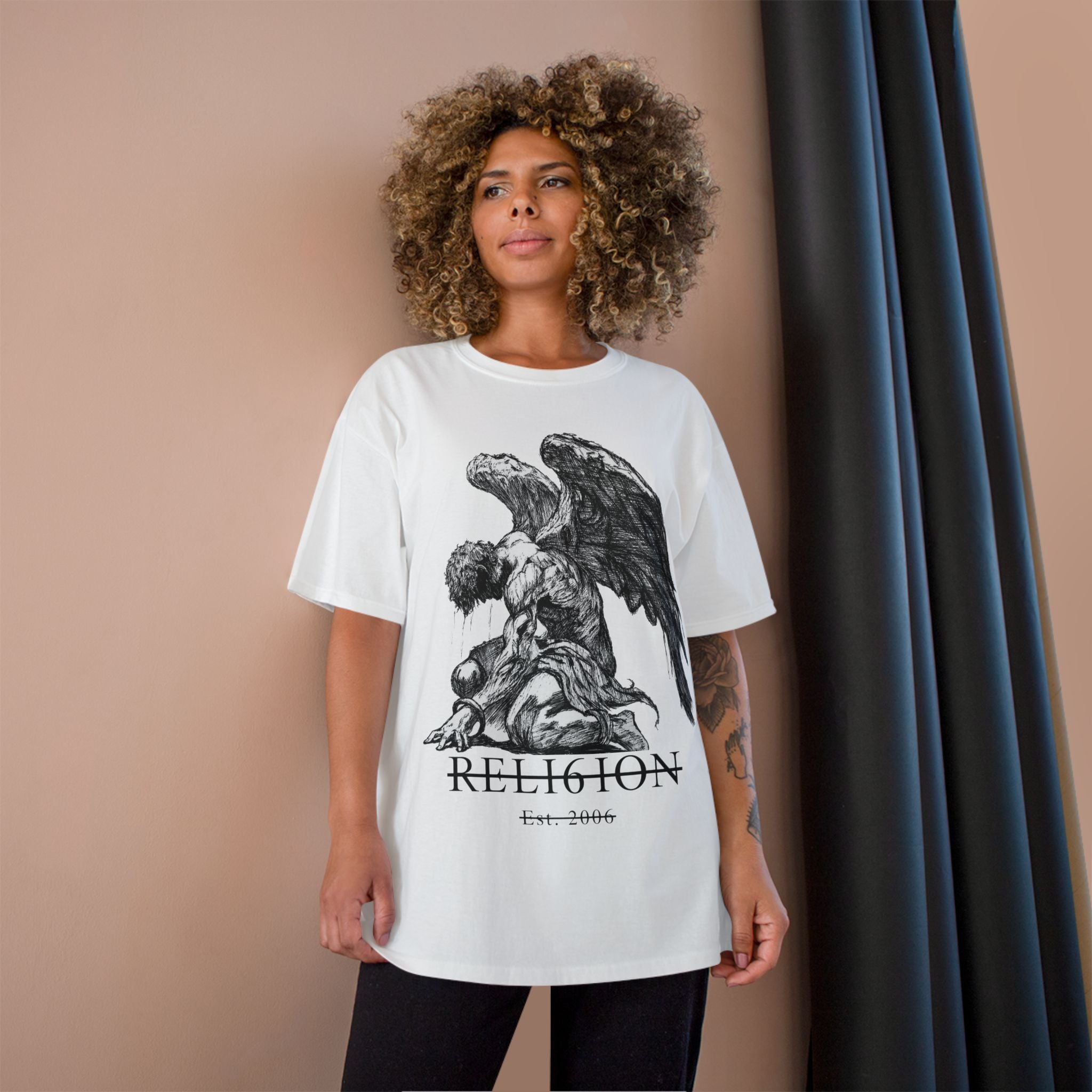 "But When You Pray" White Tee ~ Reli6ion