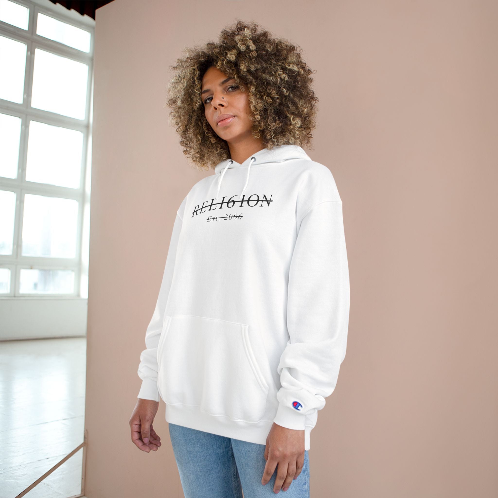 "But When You Pray" White Hoodie ~ Reli6ion